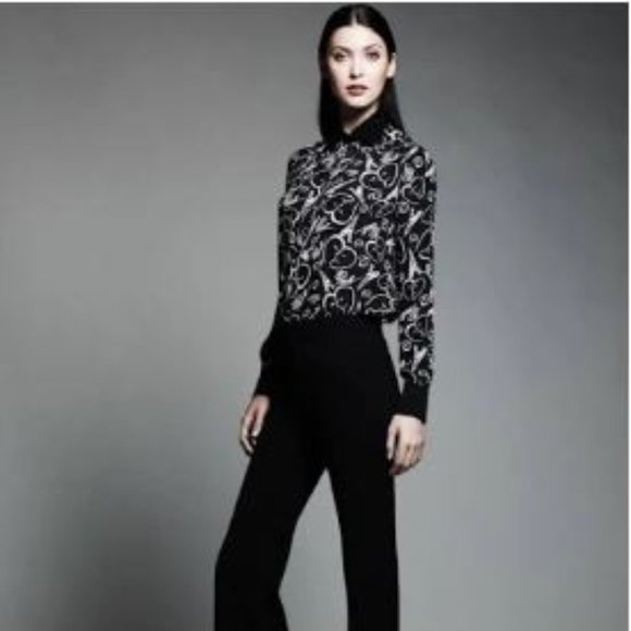Catherine Malandrino Tops - Catherine Malandrino Sheer. Long sleeve. Paris